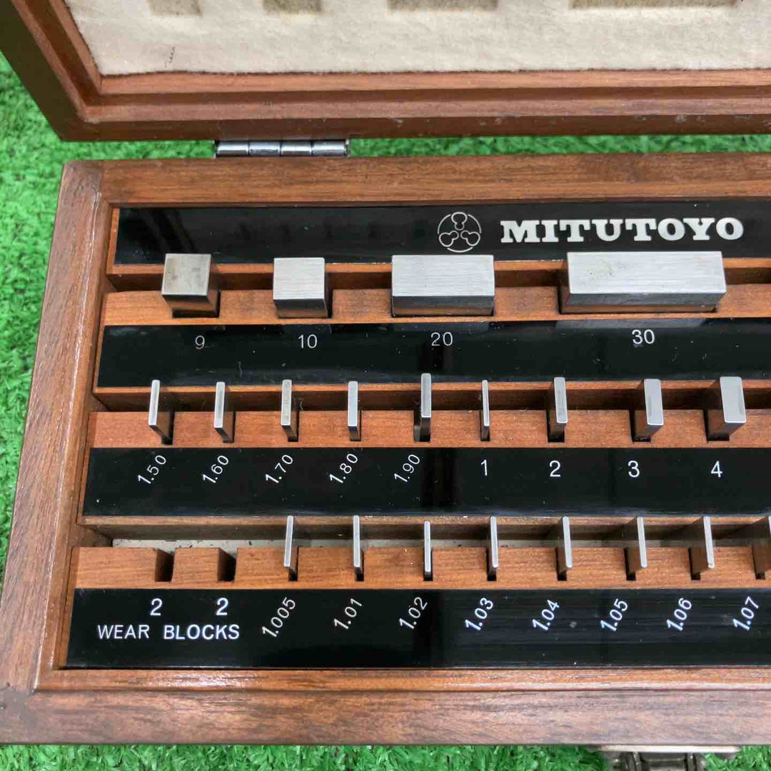 【中古品】 ミツトヨ/MITUTOYO ゲージブロックセット・BM1-32B 516-967【桶川店】