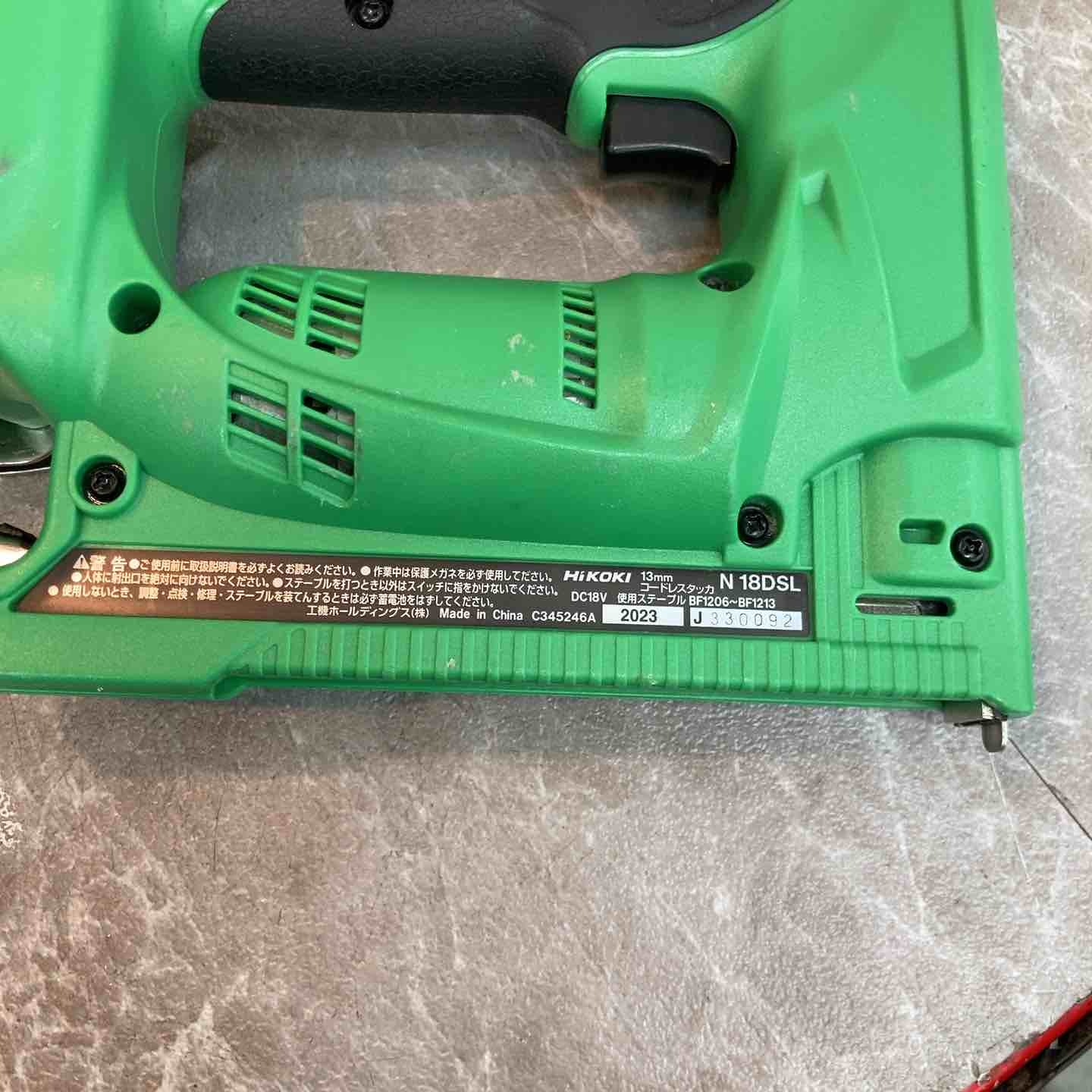 ☆ハイコーキ(HIKOKI ※旧:日立工機) コードレスタッカ N18DSL(LXPK