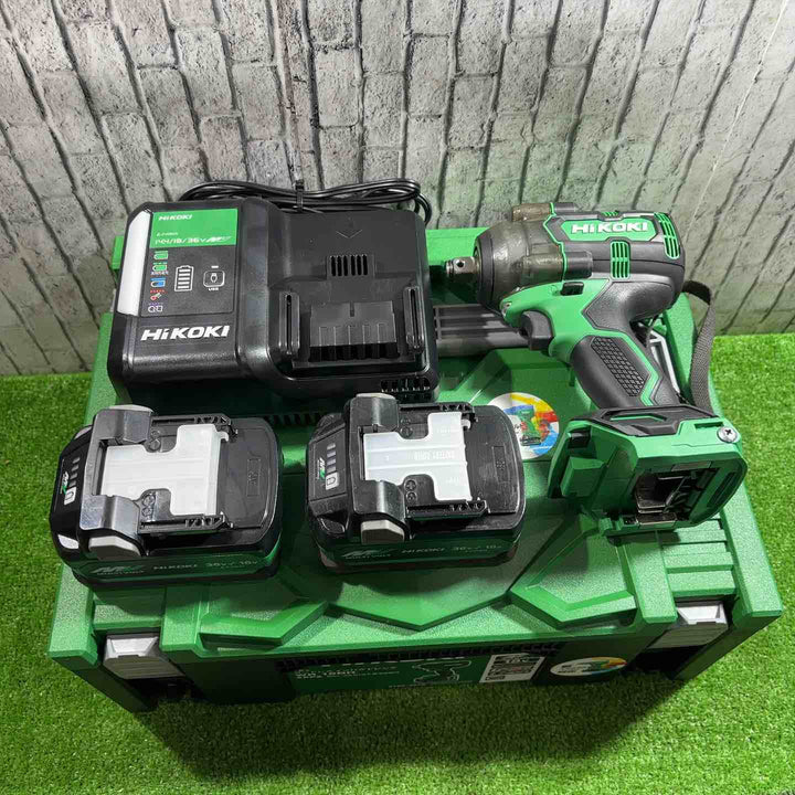 ◇HiKOKI(ハイコーキ) 18V コードレスインパクトレンチ WR18DH(2XPZ) 動作確認済み【川口店】