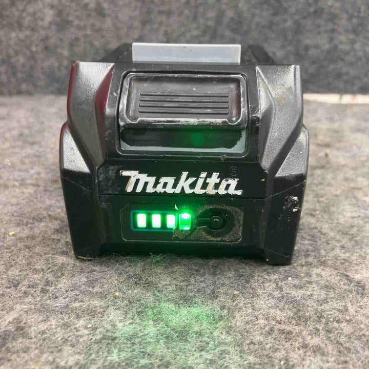 【現状品】★マキタ(makita) リチウムイオンバッテリー 40Vmax/2.5Ah BL4025 充電回数：130回＊パネル破れアリ【鴻巣店】