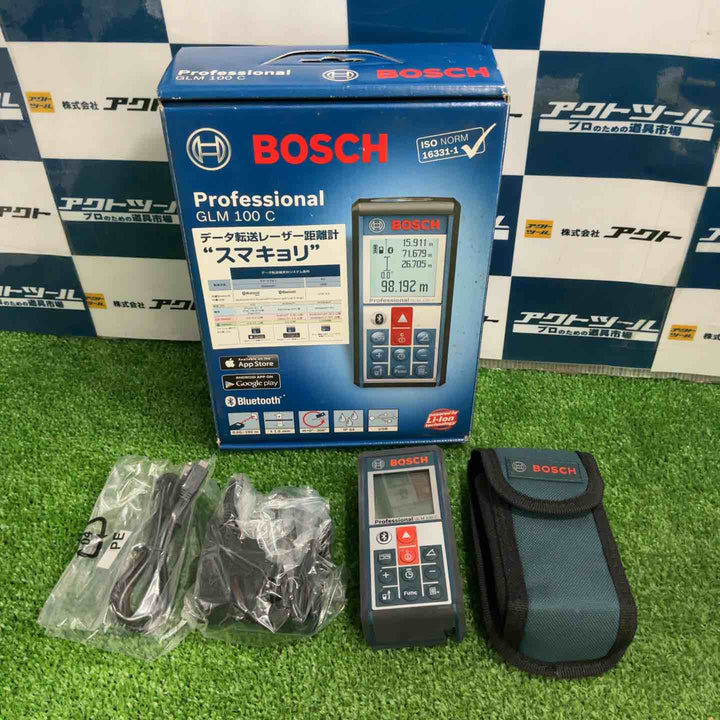 ◇ボッシュ(BOSCH) レーザー距離計 GLM100C【草加店】