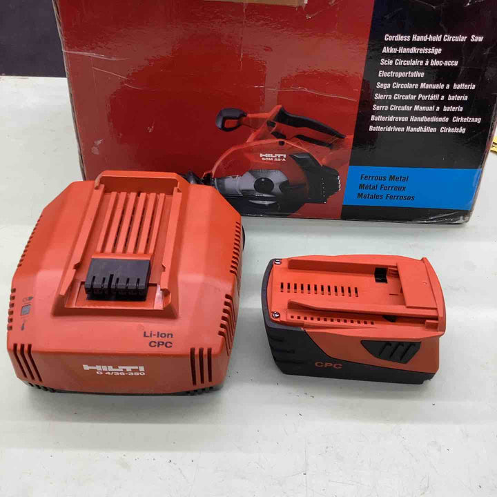◇ヒルティ(HILTI) コードレスチップソーカッター SCM22-A サーキュラーソー【越谷店】