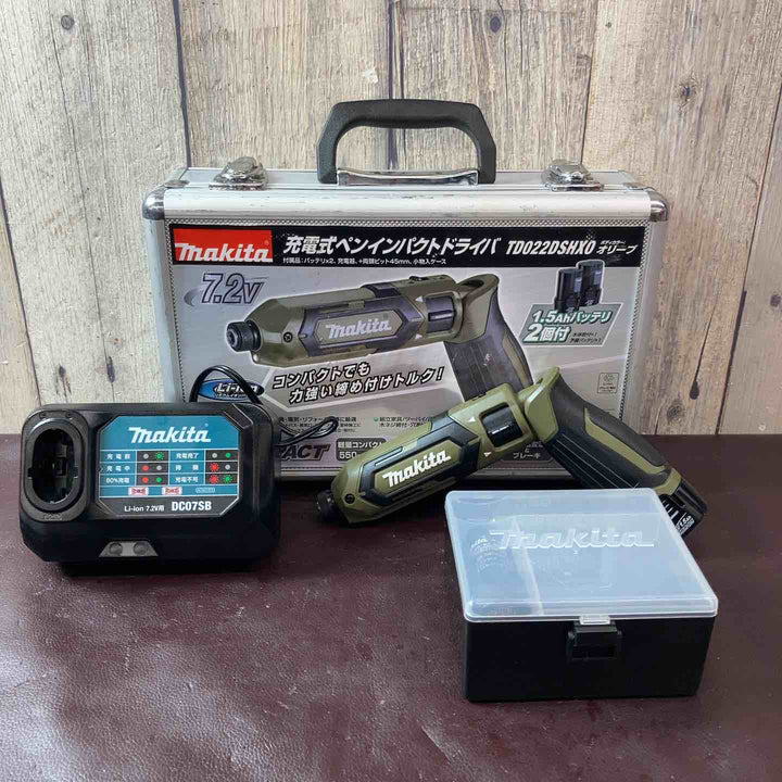 【中古品】 マキタ(makita) コードレスペンインパクトドライバー TD022DSHXO 【東大和店】