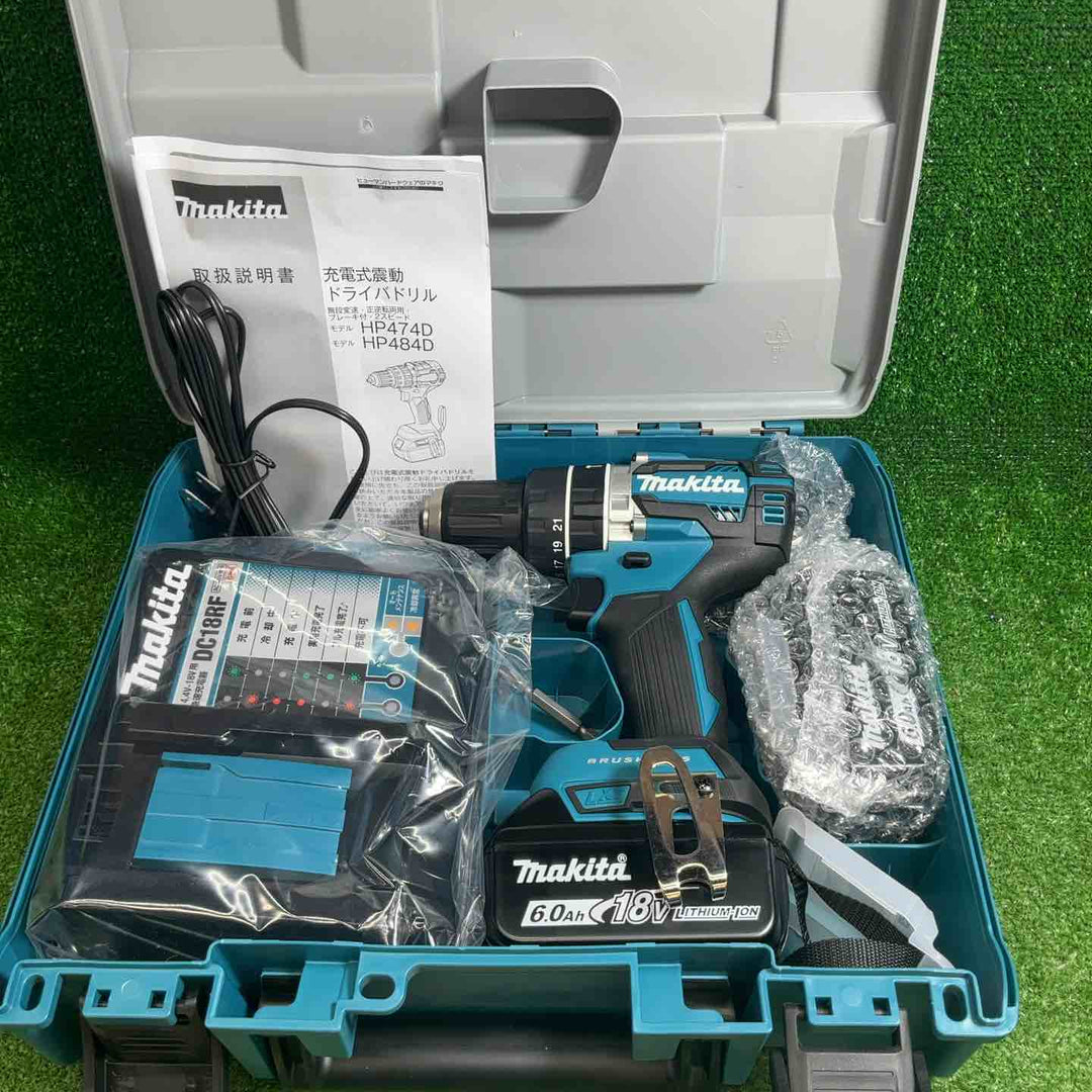 【未使用品】 マキタ(makita) コードレス振動ドリルドライバー HP484DRGX 【藤沢店】