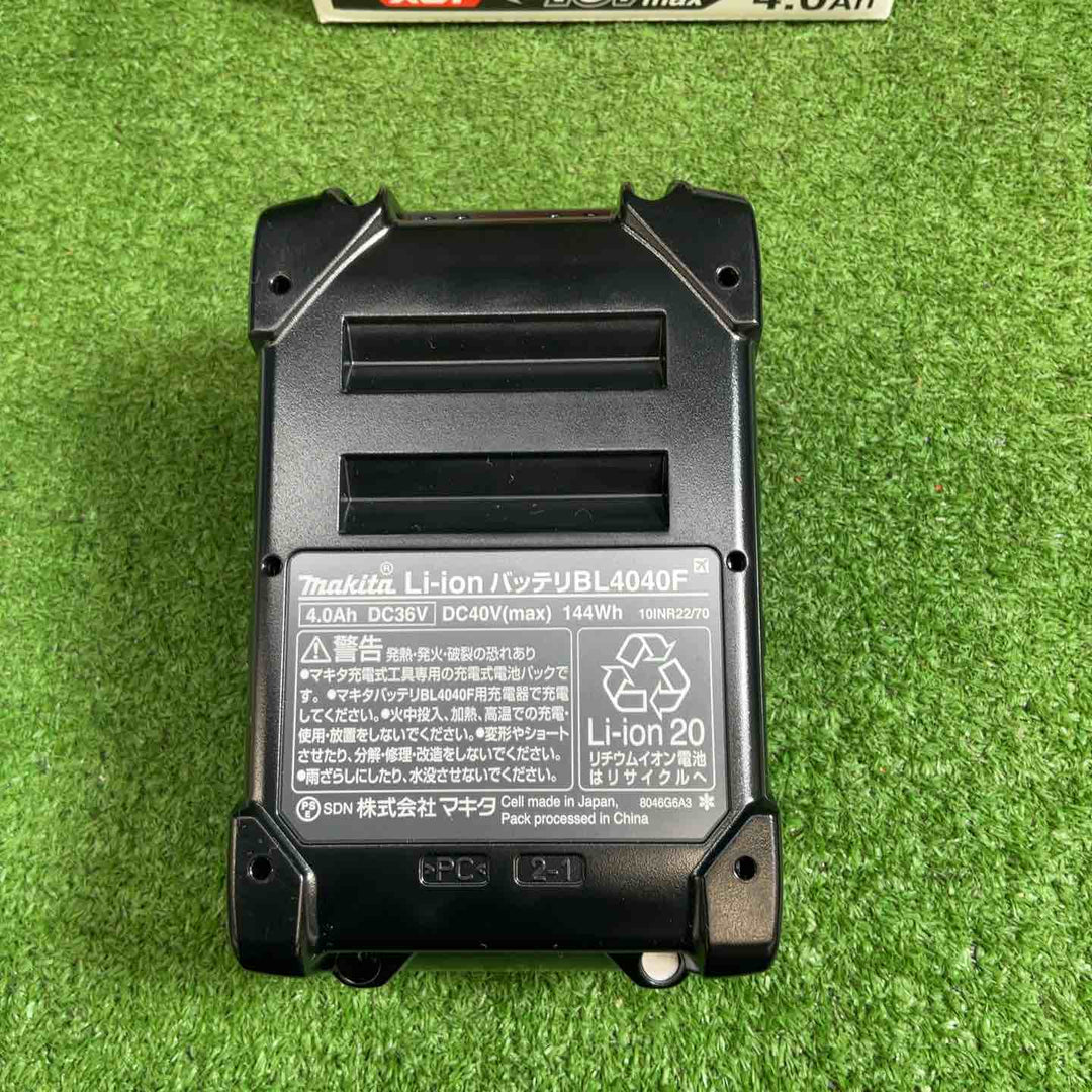【未使用品】 マキタ(makita) リチウムイオンバッテリー  40Vmax/4.0Ah BL4040F 【藤沢店】