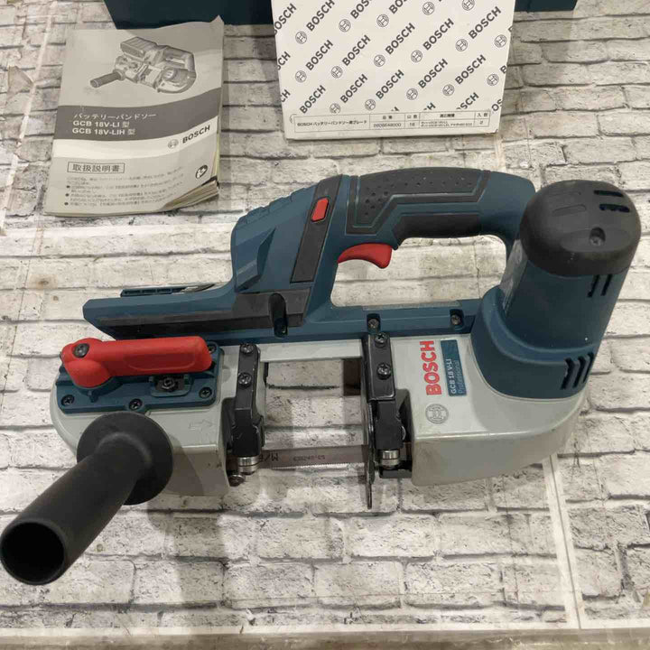 ◇ボッシュ(BOSCH) 18Vバッテリーバンドソー〔GCB18V-LI〕【川口店】