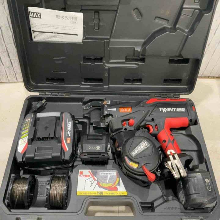 ★マックス(MAX) 鉄筋結束機 ツインタイア RB-442T-B2C/1450A【川口店】