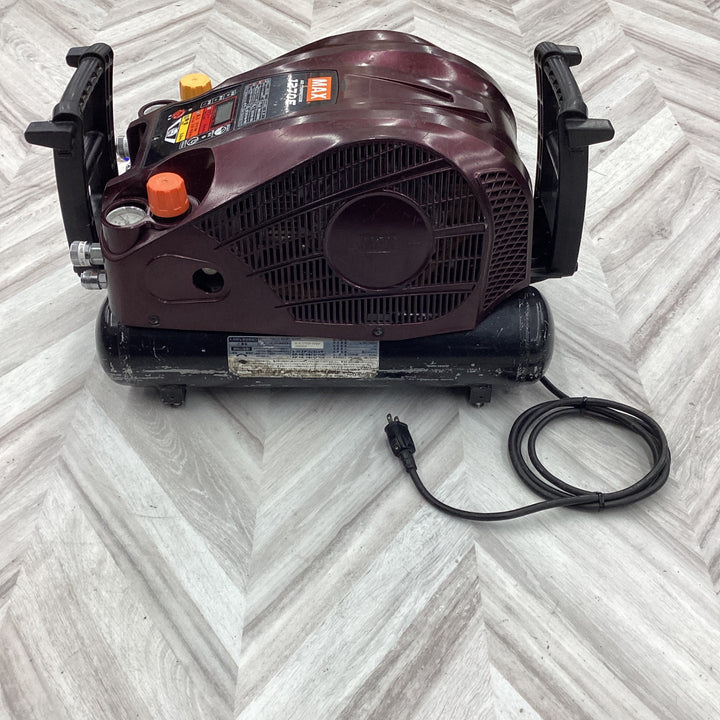 ◇マックス(MAX) 高圧エアコンプレッサー AK-HL1270E ガーネットレッド【八潮店】