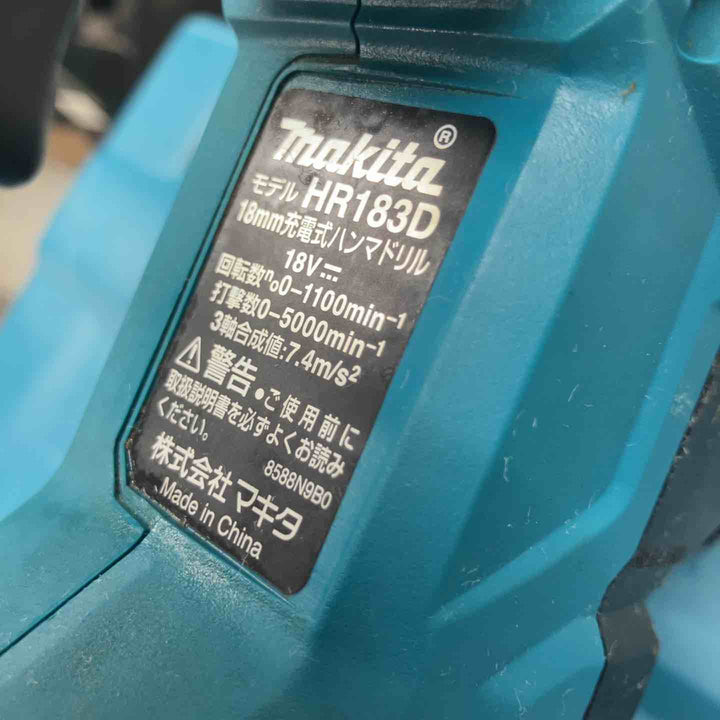 ★マキタ(makita) コードレスハンマドリル HR183DZK【戸田店】