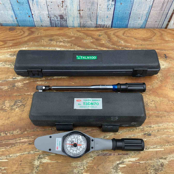 ◇ TONE トネ トルクレンチ  プレセット形 T4LN100  ダイヤル形 T3DN70【柏店】