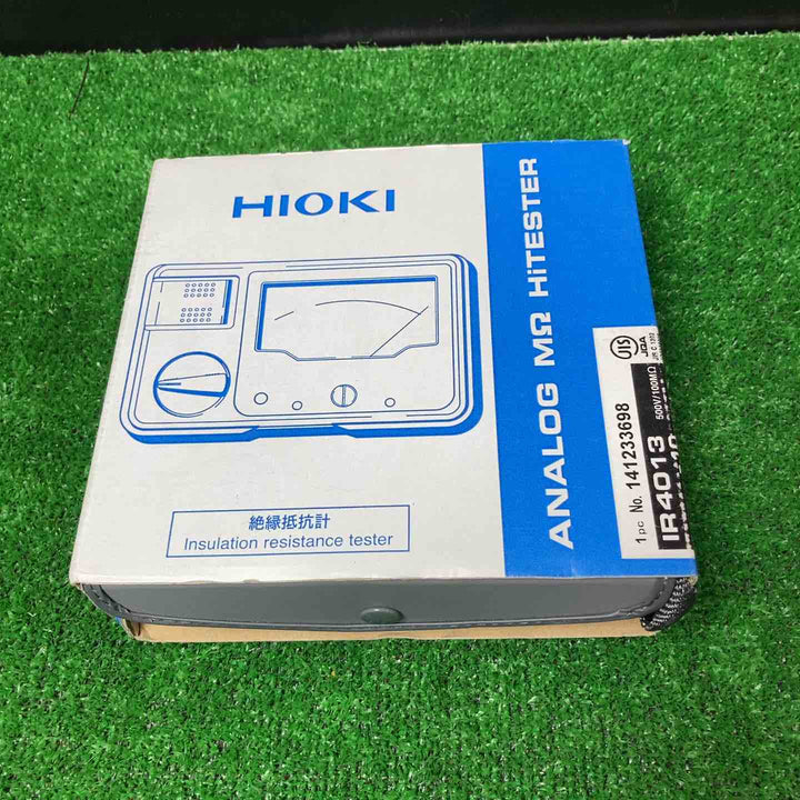 HIOKI(日置電機) 絶縁抵抗計 アナログメグオームハイテスタ IR4013-10【岩槻店】