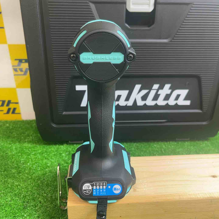◇【本体＋ケース】マキタ(makita) 18Vコードレスインパクトドライバ TD173DGXTB ターコイズブルー【越谷店】