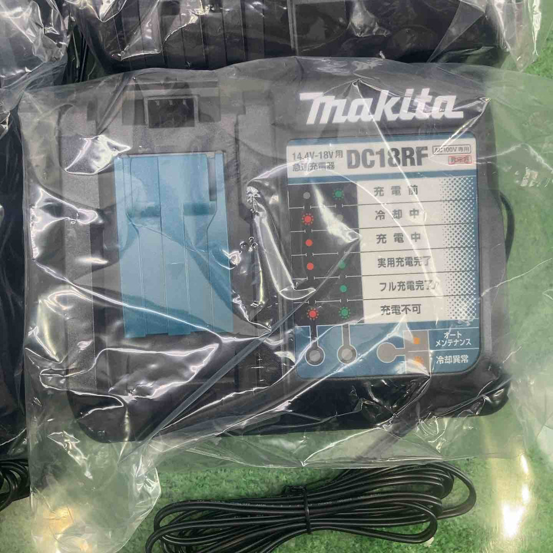 ★お得なまとめ売り★【未使用品】マキタ(makita) 純正品　急速充電器 DC18RF　10台セット　【町田店】
