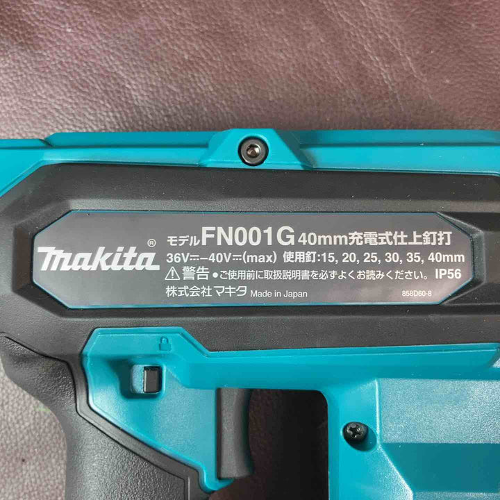 【中古美品】 マキタ(makita) 40Vmax 40mm コードレスフィニッシュネイラ FN001GZK 【東大和店】