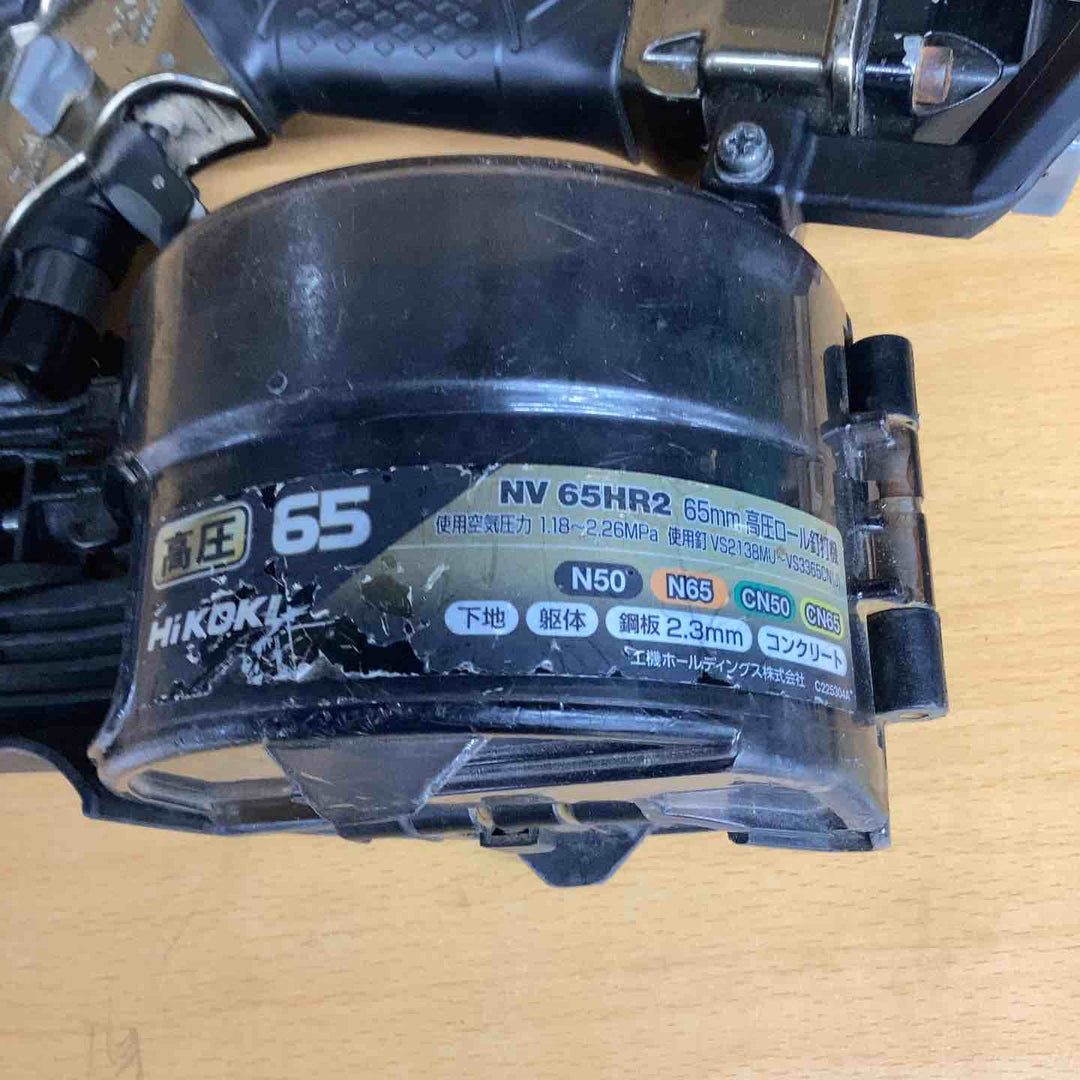 ★ハイコーキ(HIKOKI ※旧:日立工機) 高圧エア釘打ち機 NV65HR2(S)【越谷店】