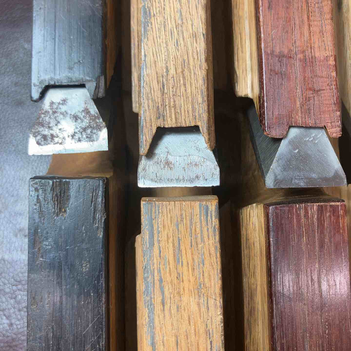 【中古品】 鉋(かんな) 安兵衛・小鍛冶・万七 作者不明 合脇取鉋 5個 計8個 【東大和店】