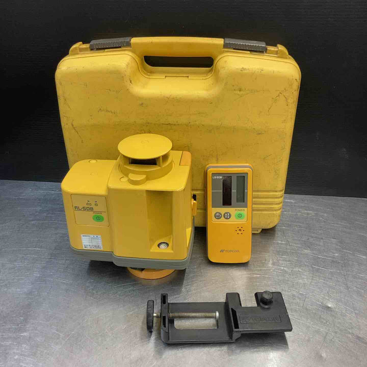 【中古品】 トプコン(TOPCON) 回転レーザー(レベルプレーナー)  RL-50B 360° 測量 測定 【東大和店】