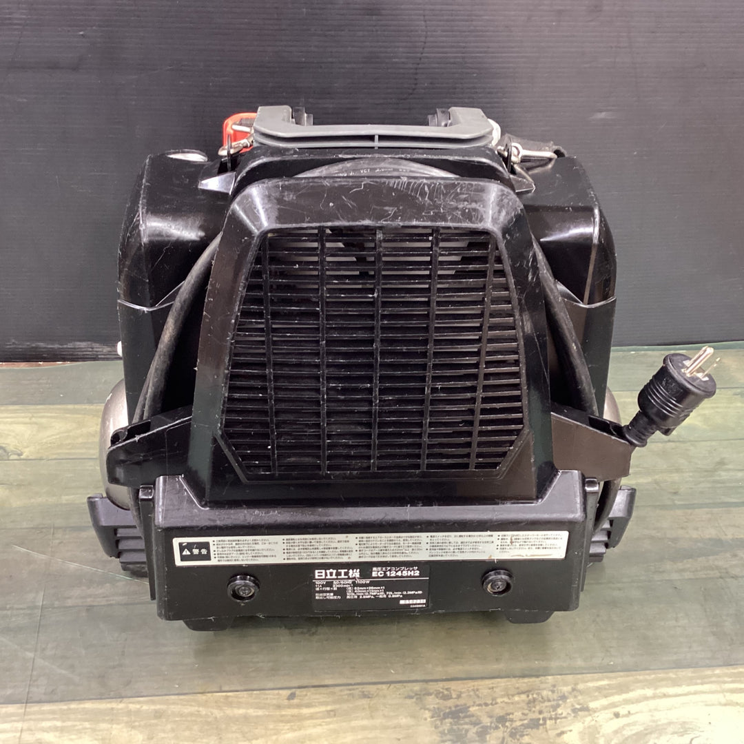 〇ハイコーキ(HIKOKI ※旧:日立工機) 常圧専用エアコンプレッサ セキュリティ機能なし EC1245H2(N)【東大和店】