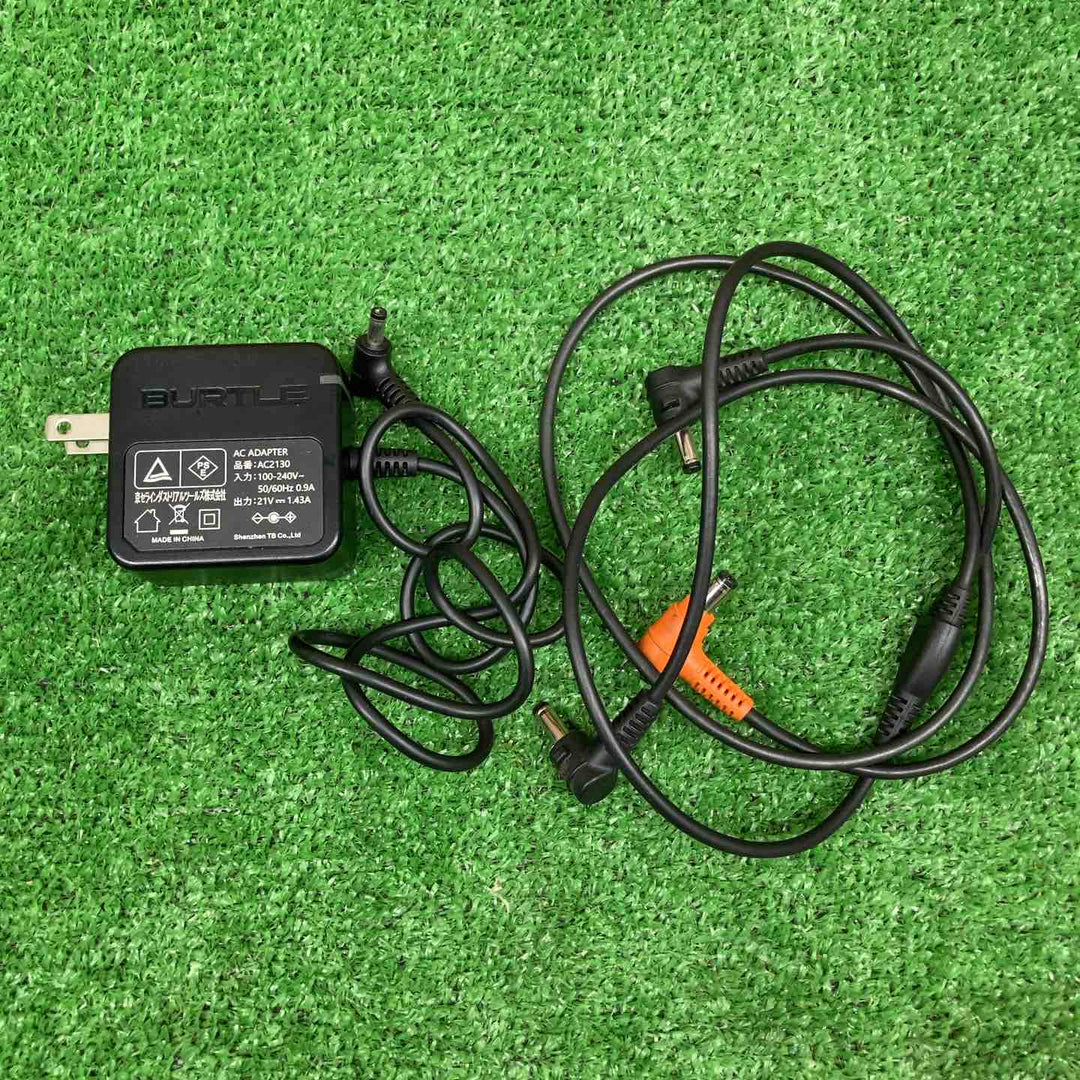 【中古美品】 バートル/BURTLE 空調服用ファン&バッテリーセット AC08-22V+ファン(AC08-2) エアークラフト 【鴻巣店】