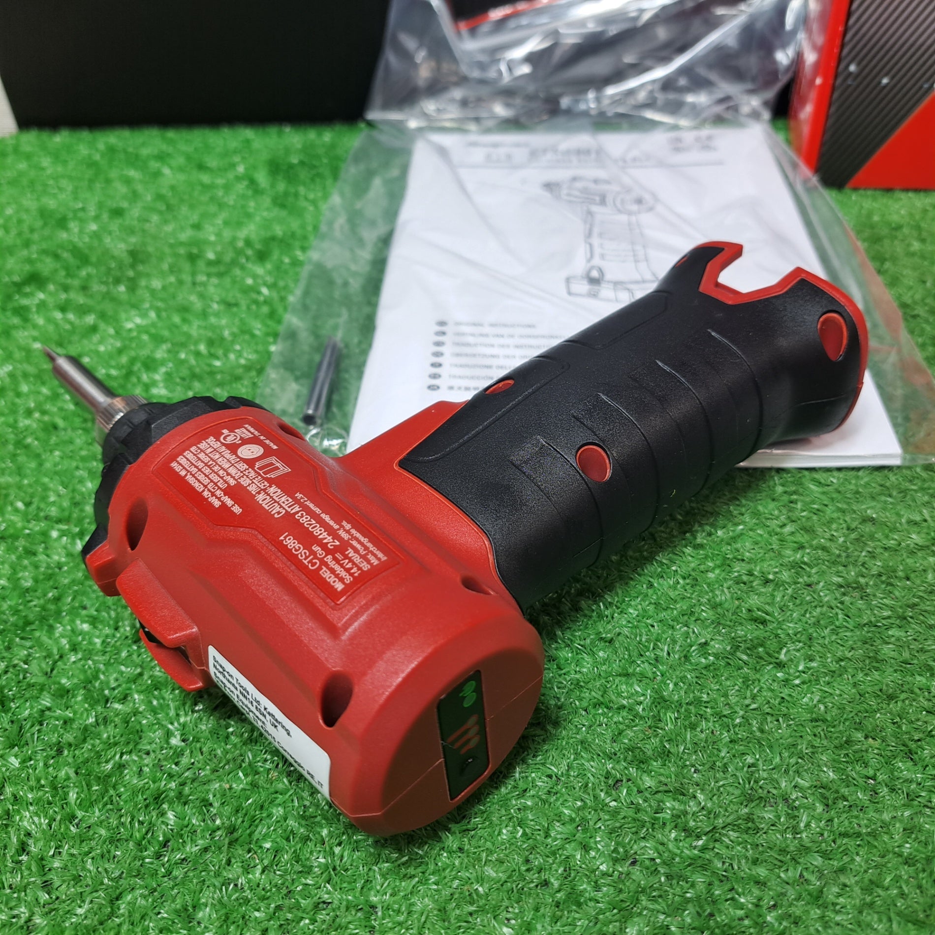 スナップオン/Snap-on 14.4V コードレスハンダゴテ CTSG861DB 本体のみ