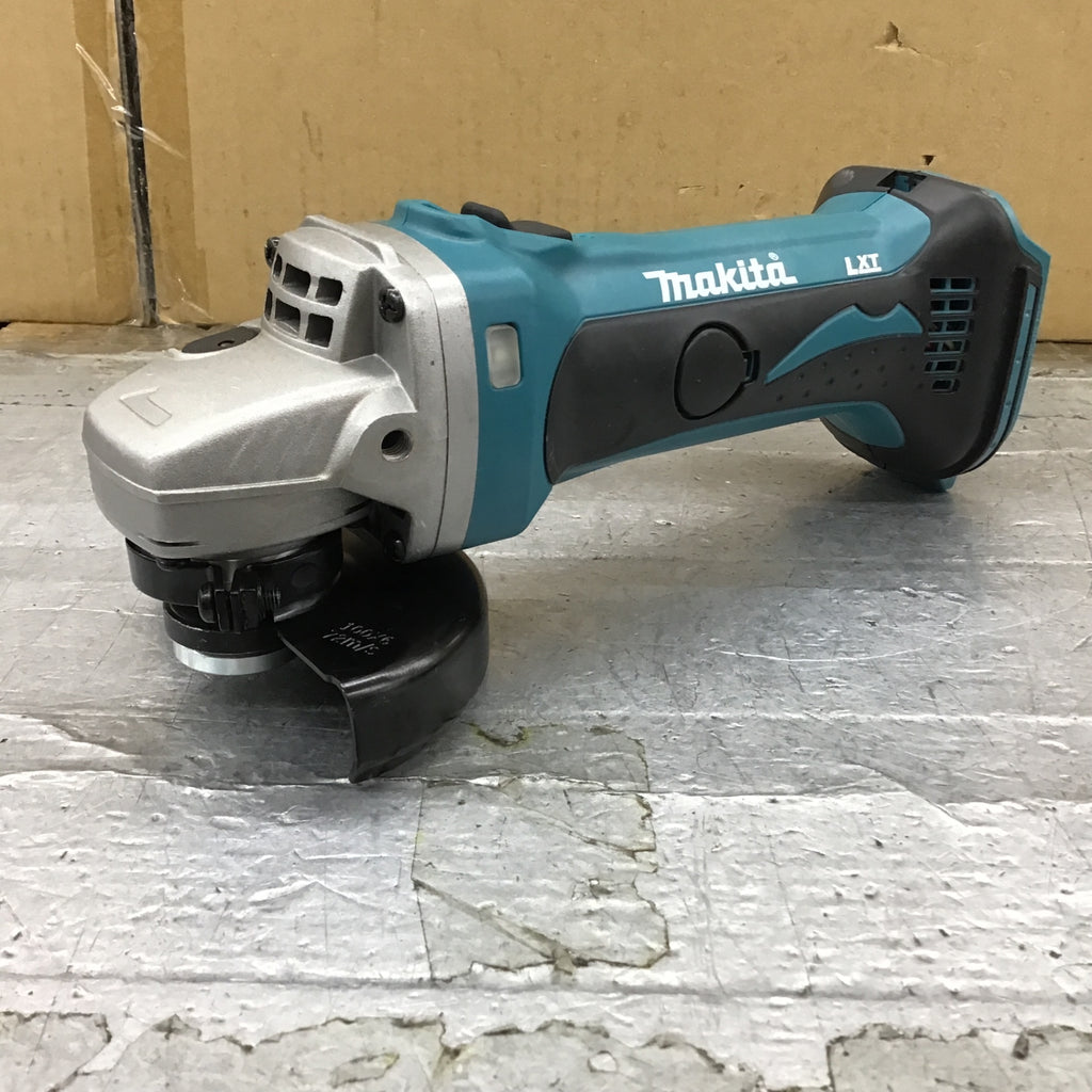【同梱不可】中古品 マキタ makita 充電式ディスクグラインダー GA400D 本体+充電器 makita未使用品マキタ『18V 100mm 充電式ディスクグラインダ