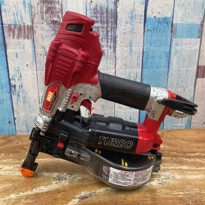 送料無料【中古品】マックス(MAX) 常圧 ネジ打ち機 TD-341G2 エア工具 【柏店】