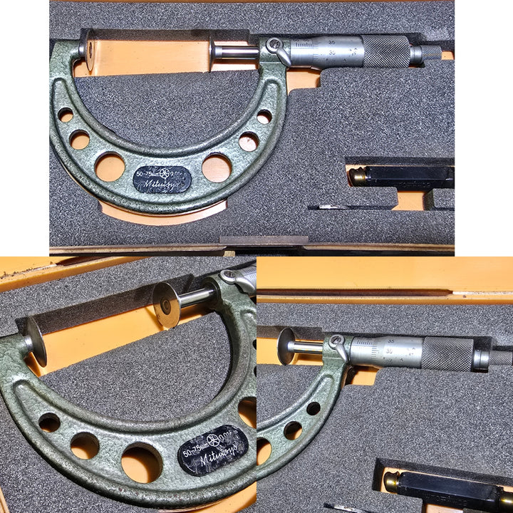 【現状品・精度不明※要備考確認※】Mitutoyo ミツトヨ 歯厚マイクロメーター GMA-75、GMA-150、OM-200、OM-225、OM-275 5点まとめセット【桶川店】