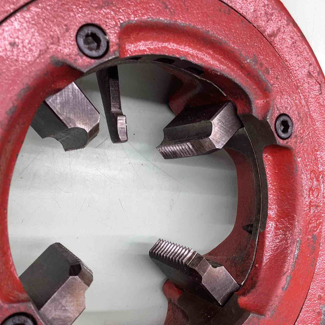 REX 自動切り上げダイヘッド 3 2-1/2 水道管 ガス管 電線管 配管作業 ねじ加工 【越谷店】