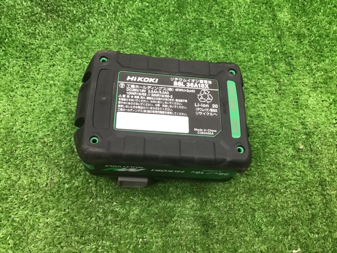 ★ハイコーキ(HIKOKI ※旧:日立工機) リチウムイオンバッテリー 36V/2.5Ah BSL36A18X【富山店】◇ﾚｼﾞ