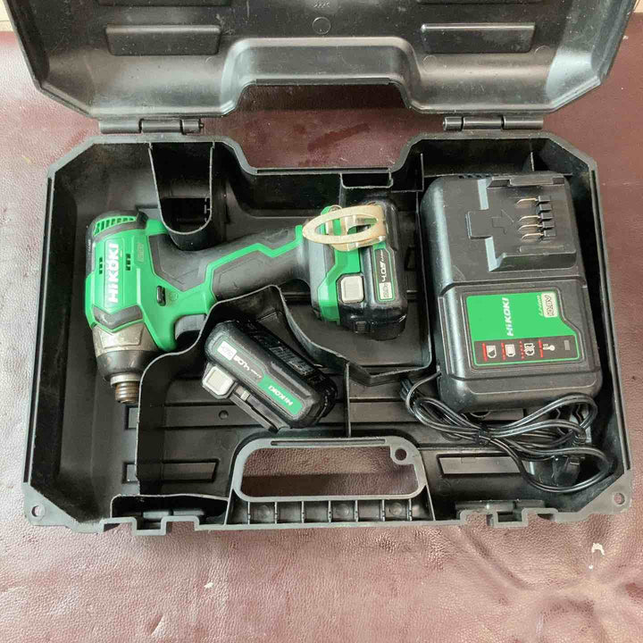 【中古品】 ハイコーキ(HIKOKI ※旧:日立工機) コードレスインパクトドライバー WH12DD(2LS) 【東大和店】