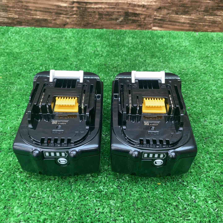 マキタ(makita) リチウムイオンバッテリー 18V/6.0Ah BL1860B 2個セット【川越店】