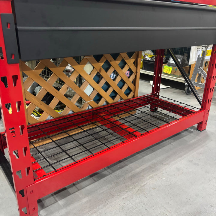 【店頭受取り限定】マックツール(MACTOOLS)ペグボード付きワークベンチラック【町田店】
