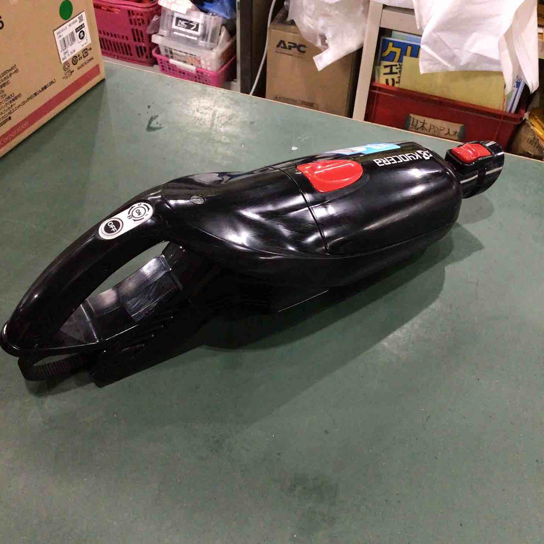 京セラ(Kyocera) 旧リョービ プロ用 充電式クリーナー 黒 バッテリー・充電器付属 DHC181L5 681658A【川口店】