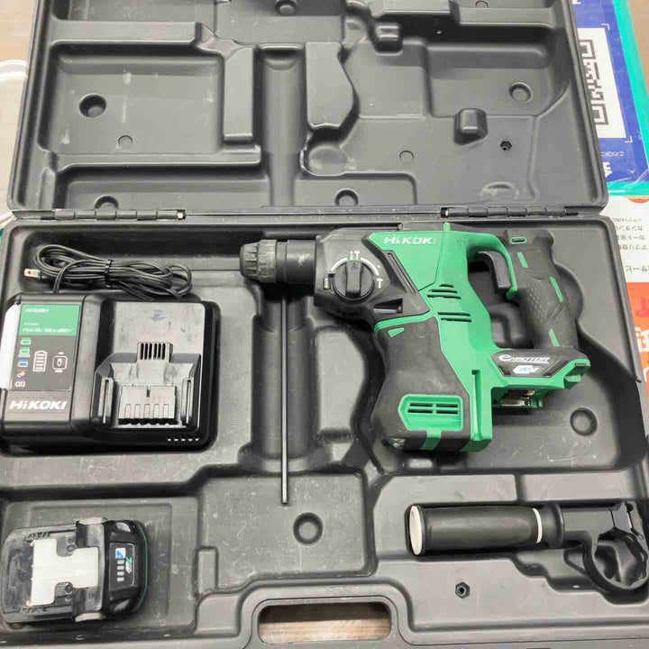 ★ハイコーキ(HIKOKI ※旧:日立工機) コードレスハンマドリル DH36DPA(2XP)【戸田店】