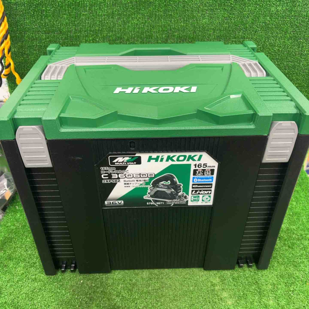 ★ハイコーキ(HIKOKI ※旧:日立工機) コードレスマルノコ C3606DB(2XPSBZ)【川崎店】