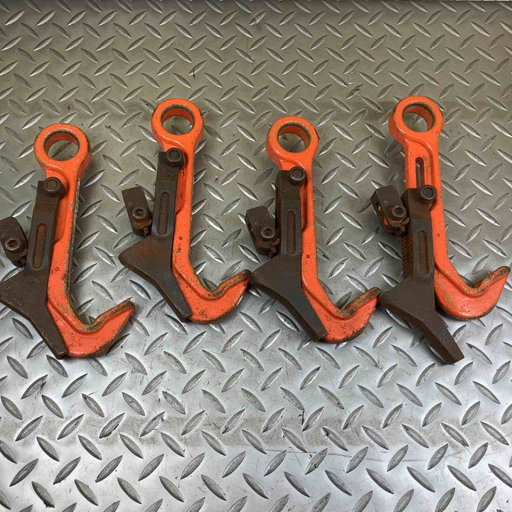 日本クランプ 覆工板吊り専用クランプ 1t FX-1TON　4個セット【川崎店】