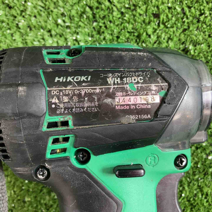 ★ハイコーキ(HIKOKI ※旧:日立工機) コードレスインパクトドライバー WH18DC(NN)【川崎店】