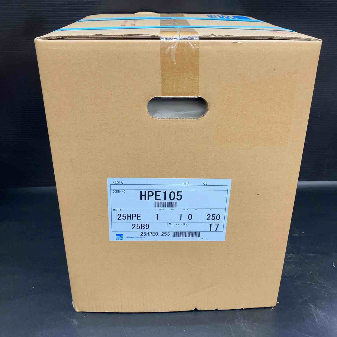 エバラポンプ(荏原製作所) 浅井戸用インバータポンプ 25HPE0.25S HPE105 フレッシャーミニ【川越店】