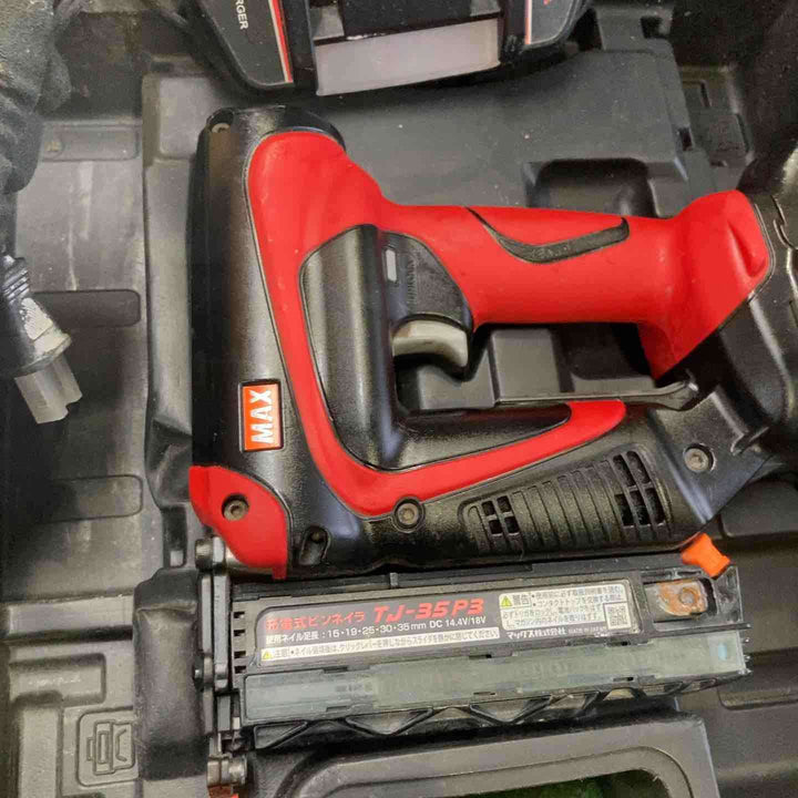 ◇マックス(MAX) コードレスピンネイラ TJ-35P3-BC/1850A【町田店】