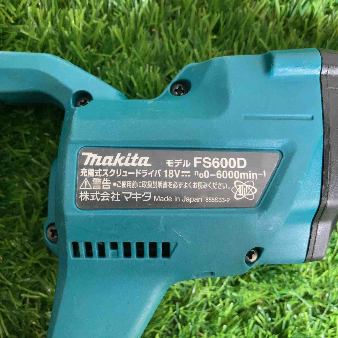 ★マキタ(makita) コードレススクリュードライバー FS600DZ【戸田店】