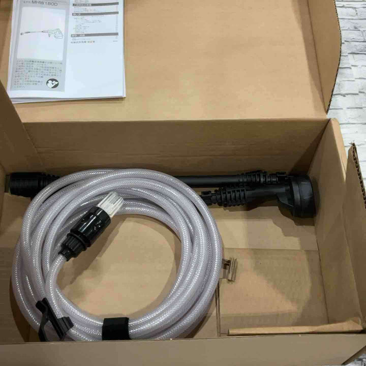 【未使用品】★マキタ(makita) コードレス高圧洗浄機 MHW180DZ　18V6.0Ah(未使用)+充電器(未使用)セット【川口店】