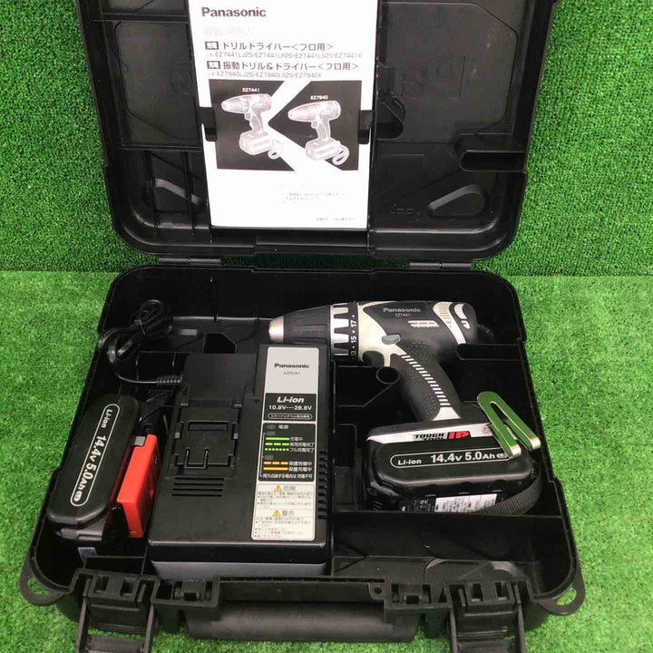 【中古品】 パナソニック/Panasonic コードレスドリルドライバー EZ7441LJ2S-H 【鴻巣店】