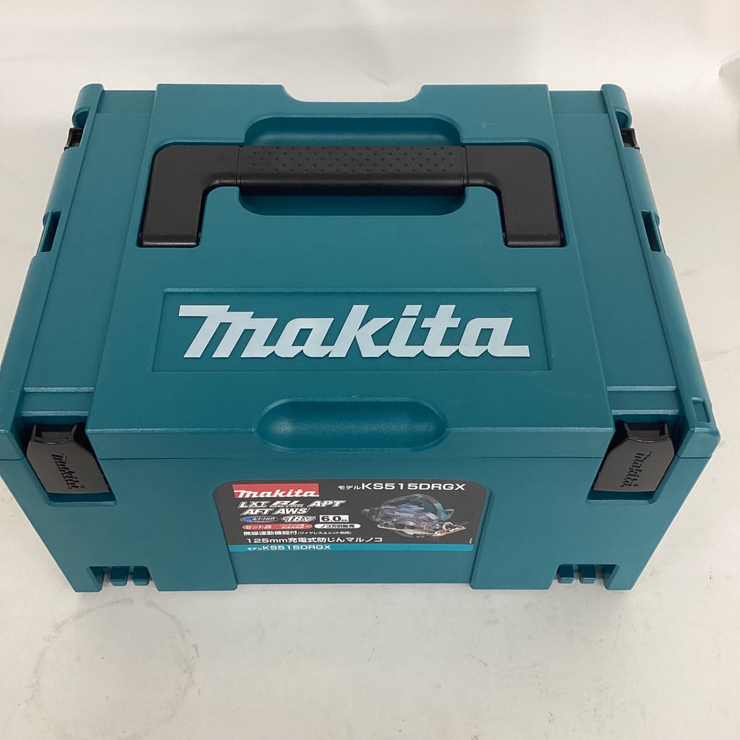 ★マキタ(makita) 18V 125mmコードレス丸ノコ KS515DRGX【狭山】