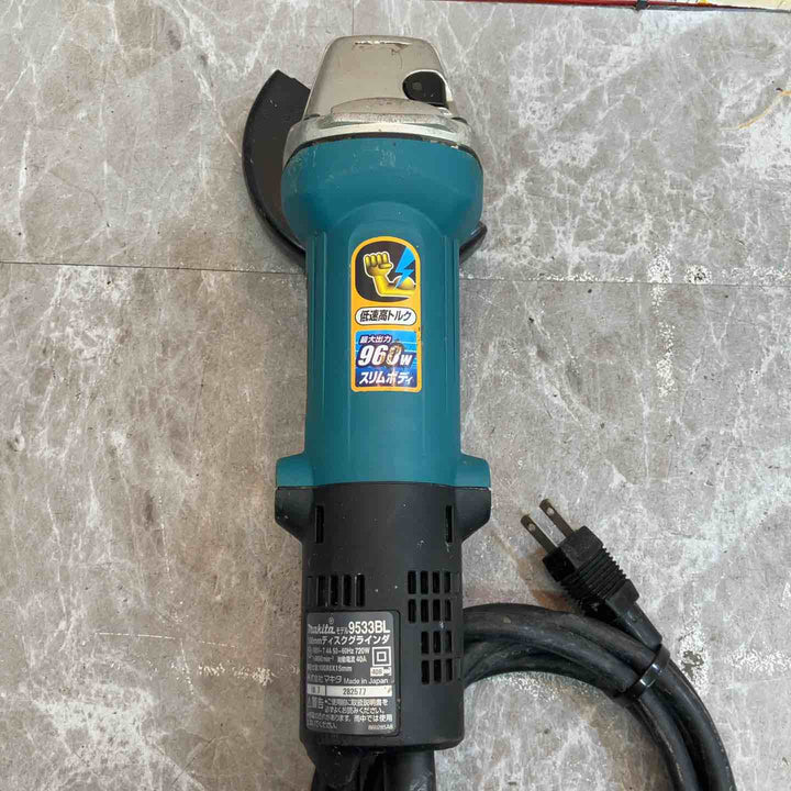 ☆マキタ(makita) 100mmディスクグラインダ 9533BL【八潮店】