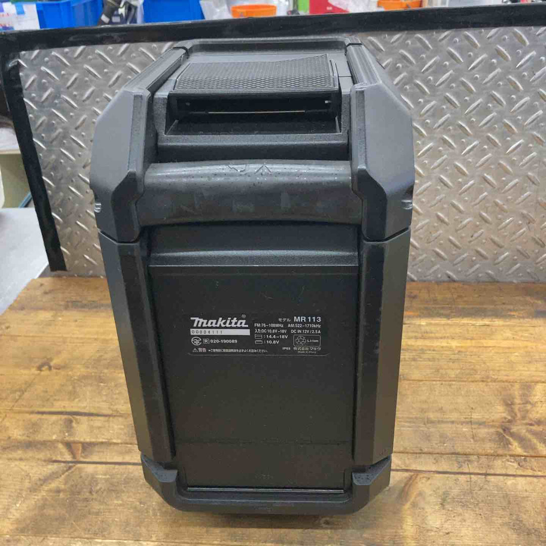 ★マキタ(makita) コードレスラジオ MR113B【所沢店】