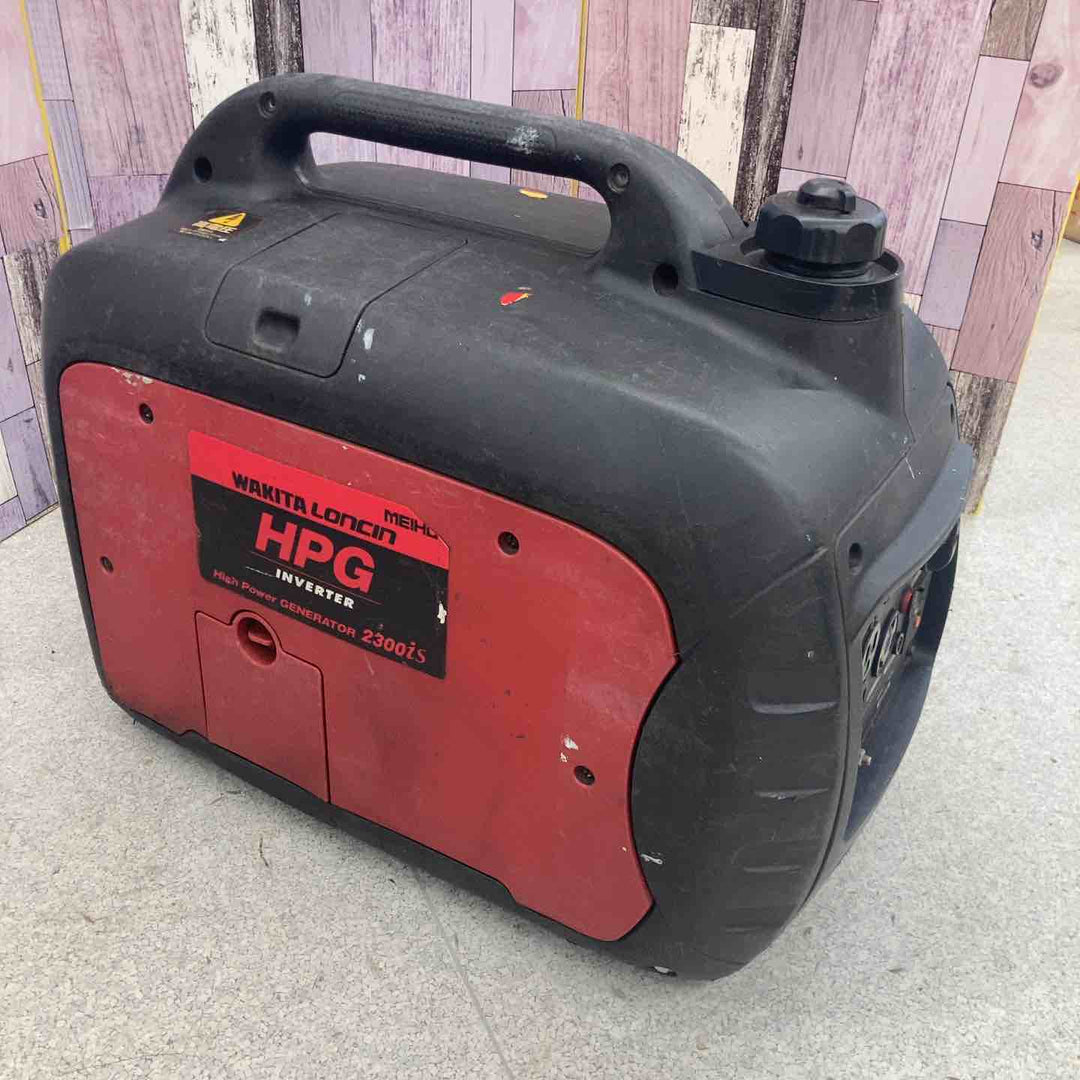 【店頭受取り限定】◇ワキタ(MEIHO) インバーター式ガソリン発電機 HPG2300iS 奥行56.5×高さ46.7×幅33.9cm【八潮店】