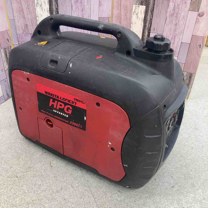 【店頭受取り限定】◇ワキタ(MEIHO) インバーター式ガソリン発電機 HPG2300iS 奥行56.5×高さ46.7×幅33.9cm【八潮店】