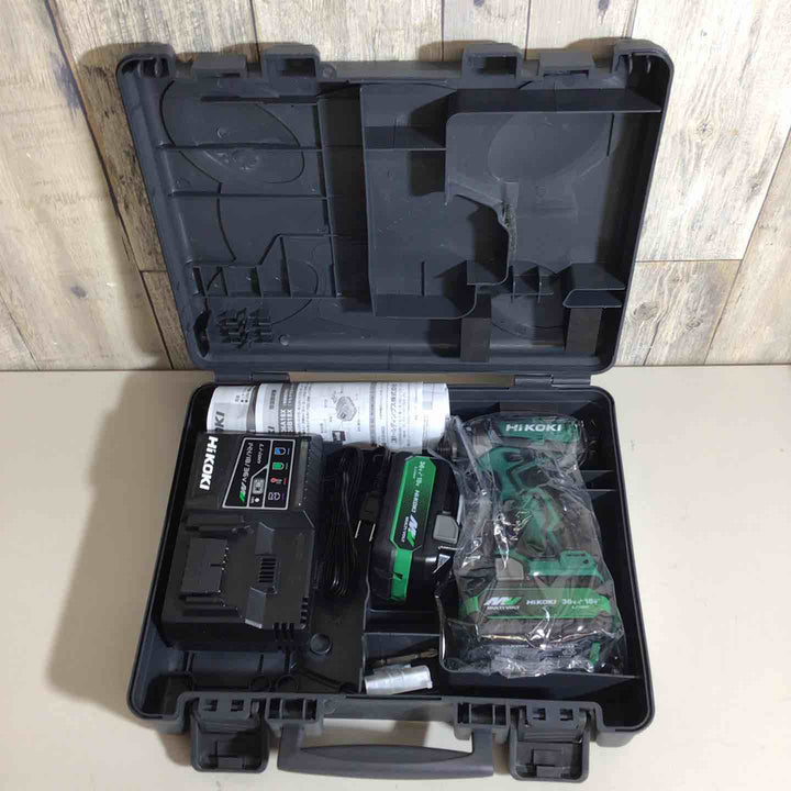 ◇ハイコーキ(HiKOKI) コードレスインパクトドライバー WH18DD(2XCZ) バッテリー＆充電器付き【戸田店】