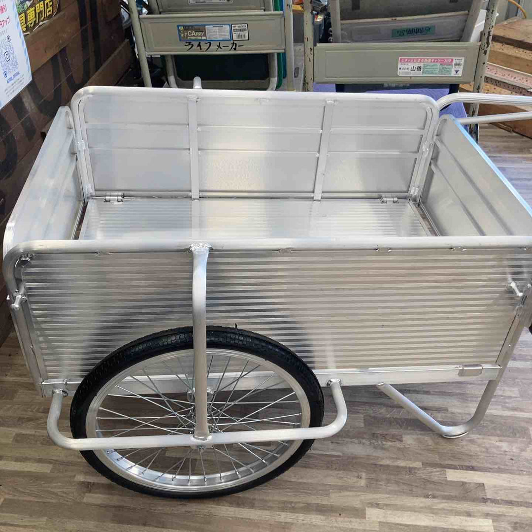 【店頭受取り限定】メーカー不明 アルミリヤカー 型式不明【柏店】