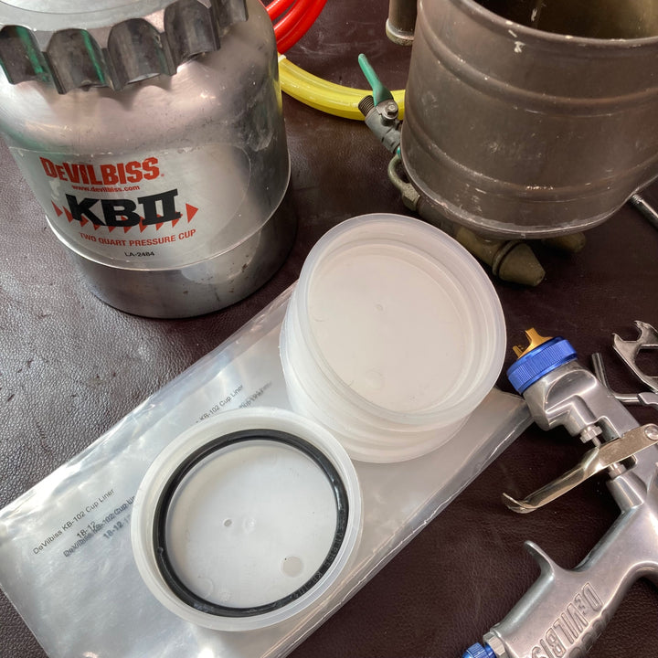 【中古現状品】大塚刷毛 ペンキ屋さんセットⅡ圧送式スプレーガン・吹付ガン2個付き【東大和店】